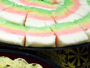 Korean rice cake-Mujigae tteok-01
