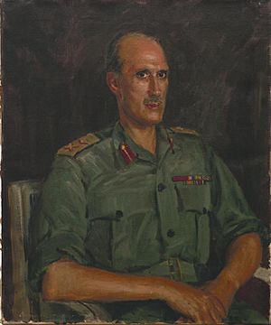 Major-general R F S Denning, Cb Art.IWMARTLD5922.jpg