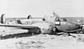 Me 110E ZG26 shot down near Tobruk 1941