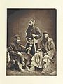 Men in Kashmiri Phiran and Poots 1875