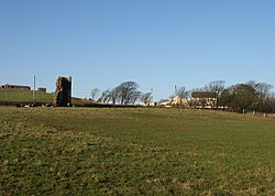 Montfode Castle and Farm, Ardrossan - geograph.org.uk - 692009