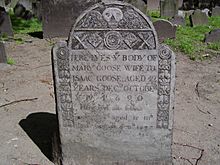 Mother Goose Grave Boston