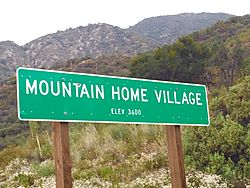 Mountain Home Village sign