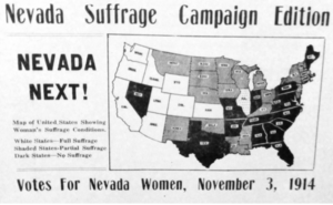 Nevada Next! Votes for Nevada Women, November 3, 1914