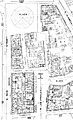 North end of Los Angeles Street and former Calle de los Negros, 1888 Sanborn map