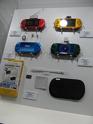 PSP new models, accessories and packs