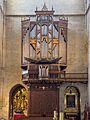Pipe organs in the cathedral of Huesca