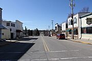 Poy Sippi Wisconsin Downtown Looking South WI49