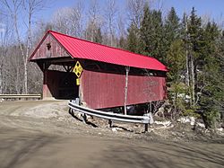 The Red Bridge in Sterling Valley
