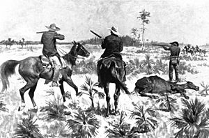 Remington Fighting over a stolen herd