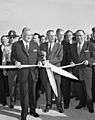 Ribbon cutting opening Congress Expressway October 12, 1960. - 36609469452