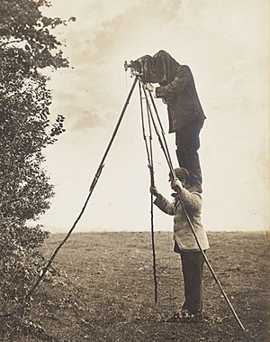 Richard and Cherry Kearton taking a photograph of a birds nest (8386801860) (cropped)