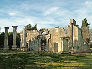 Ruins of the Ancient Synagogue at Bar'am