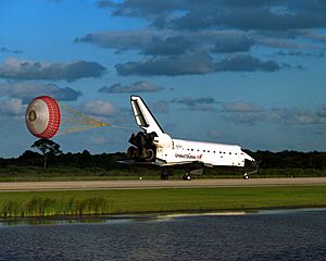 STS86 Landing