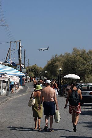 Santorini beach