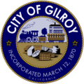 Seal of Gilroy, California
