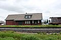 Sexsmith historic railway station front