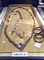 Snape ship burial model