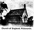 St Andrew's Anglican Church, Pittsworth, March 1901