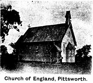 St Andrew's Anglican Church, Pittsworth, March 1901
