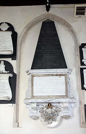 St Margaret of Antioch, Norfolk - Wall monument - geograph.org.uk - 1500880