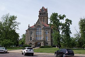 The Starke County Courthouse in Knox is listed on the National Register of Historic Places
