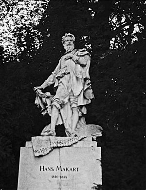Statute of Hans Makart in Vienna