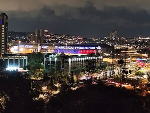 Teddi stadium - thank you president Trump