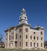 The Shackelford County Courthouse in Albany, Texas LCCN2014631737