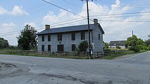 Thumann Log House located in northern Brown County, Ohio