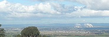 Traralgon urban area viewed from Tyers lookout.jpg