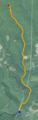 Twomile Run satellite map