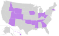 US states in which the capital is the largest city