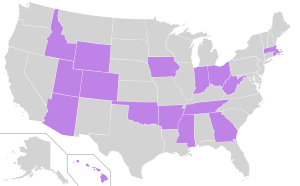 US states in which the capital is the largest city