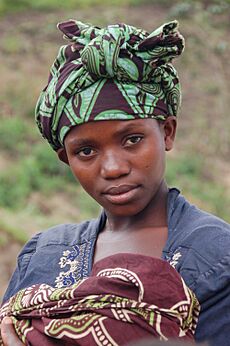 Uganda - Ruwenzori Mountain Lady