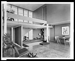 Umbrella House - Interior (Paul Rudolph, FAIA)