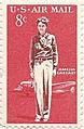 United States postage stamp honoring Amelia Earhart (1963)