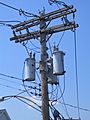 Utility pole transformers
