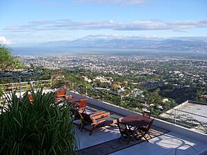 View of Port-au Prince from Hotel Montana2