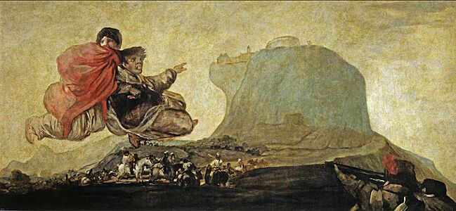 Vision fantástica o Asmodea (Goya)