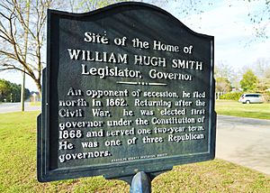 Wedowee Alabama Governor William Hugh Smith Historic Marker