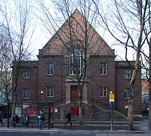 Whitfield Memorial Church, Tottenham Court Road, London-8Feb2008.jpg