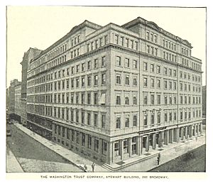 (King1893NYC) pg773 THE WASHINGTON TRUST COMPANY, STEWART BUILDING, 280 BROADWAY