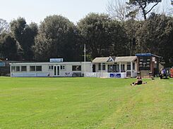 2018-04-19 Cromer Cricket club, Warnes Close, Cromer (4) (cropped)