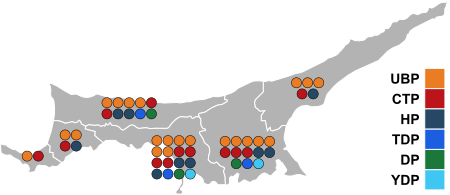 2018 Northern Cyprus parliamentary election map.svg