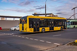 AKSM E321 electrobus in Minsk 4