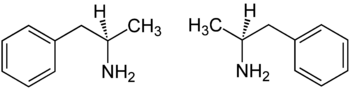 Amphetamine Structural Formulae