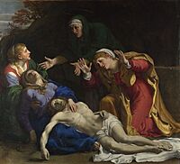 Annibale Carracci - Lamentation of Christ - WGA4436