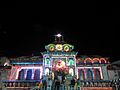 Badrinath Temple at night