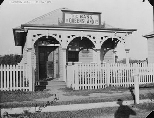 Bank of Queensland in Lowood, 1922f